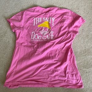 Pink salty dog cafe SC tshirt EUC